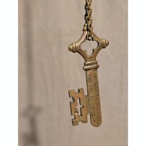 The Key To Geneva Skeleton Key Necklace Switzerland